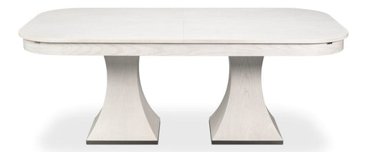 Sarreid Ltd - Gramercy Park Jupe Table in White - 54285-WW view 1