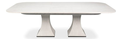 Sarreid Ltd - Gramercy Park Jupe Table in White - 54285-WW view 5