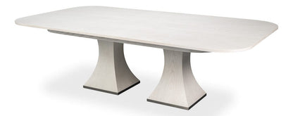 Sarreid Ltd - Gramercy Park Jupe Table in White - 54285-WW view 6