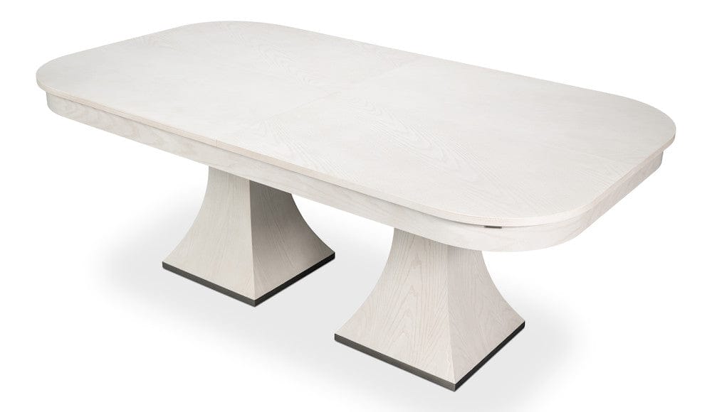 Sarreid Ltd - Gramercy Park Jupe Table in White - 54285-WW view 7