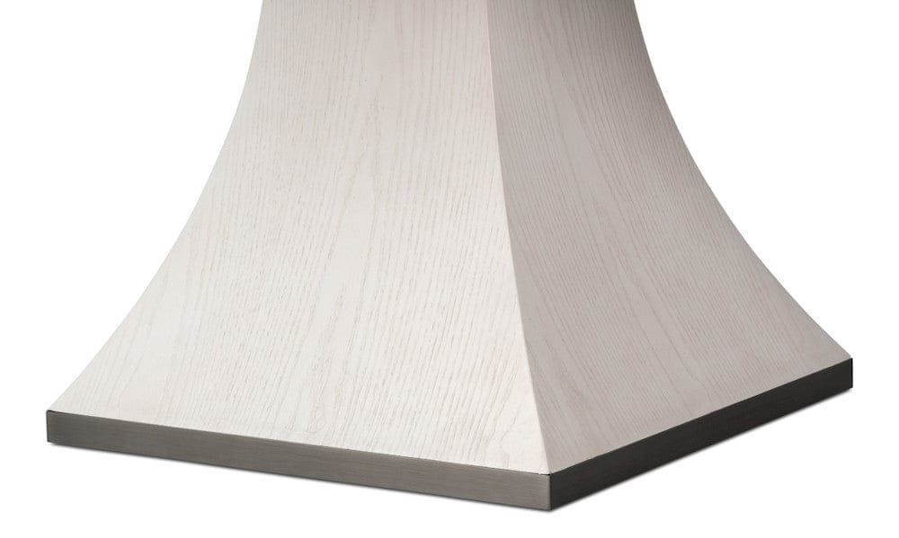 Sarreid Ltd - Gramercy Park Jupe Table in White - 54285-WW view 10
