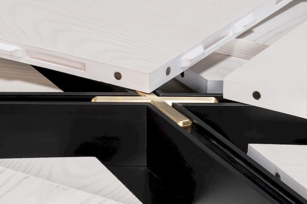 Sarreid Ltd - Gramercy Park Jupe Table in White - 54285-WW view 11