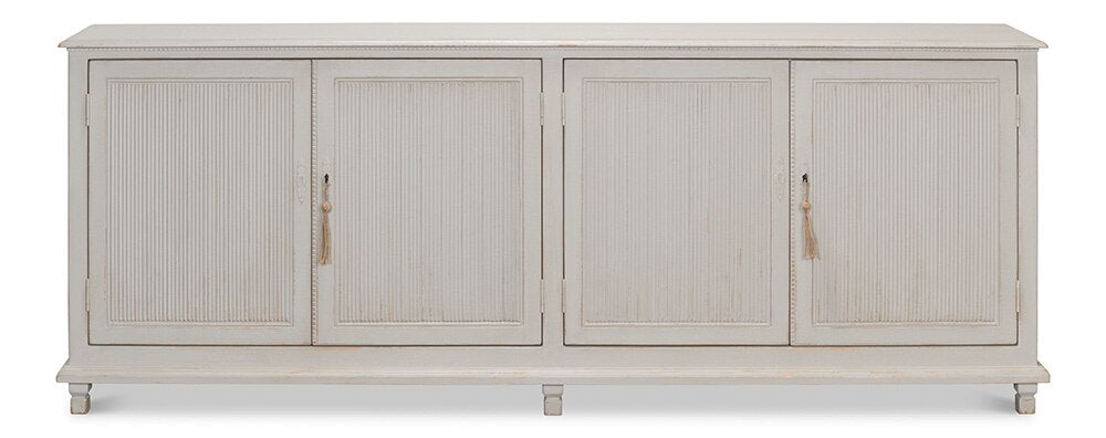 Sarreid Ltd - Harper Sideboard - Grey - 53862 veiw 2