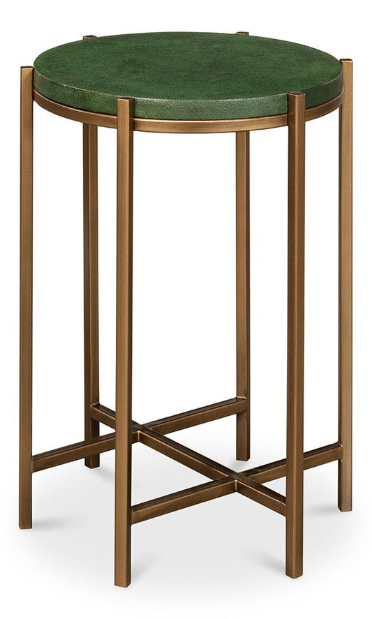 Sarreid Ltd - Hobart Side Table - Green - 40819 veiw 1