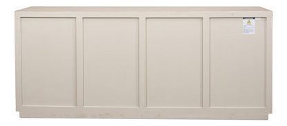 Sarreid Ltd - Hollis 4 Door Sideboard,Stone Grey in Grey - 53415-1 view 7