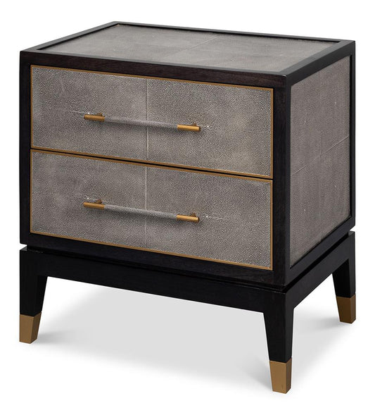 Sarreid Ltd - Horatio Night Stand - Grey - 53944 veiw 1