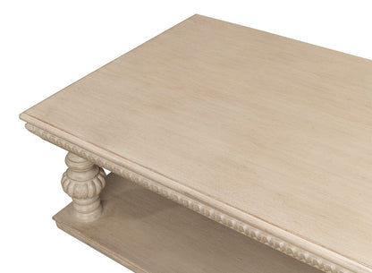 Sarreid Ltd - Hugo Cocktail Table, Stone Grey in Grey - 53581-1 view 5
