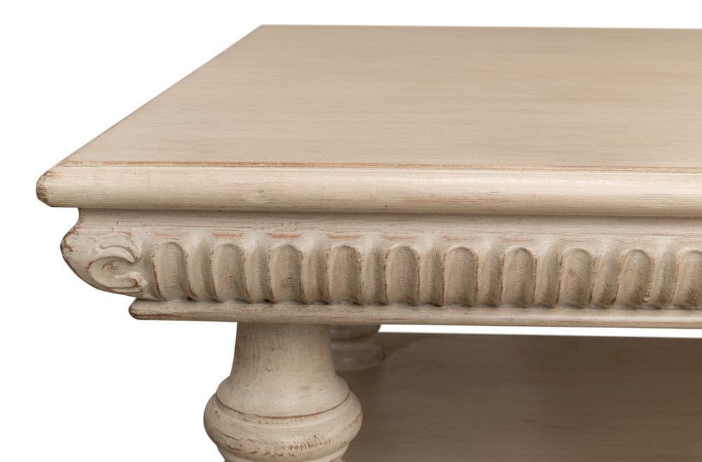 Sarreid Ltd - Hugo Cocktail Table, Stone Grey in Grey - 53581-1 view 11
