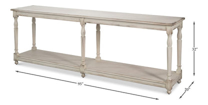 Sarreid Ltd - Jensen Console in Grey - 54317 view 12