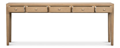 Sarreid Ltd - Jewelers Console Table - Ivory - 29721 veiw 2