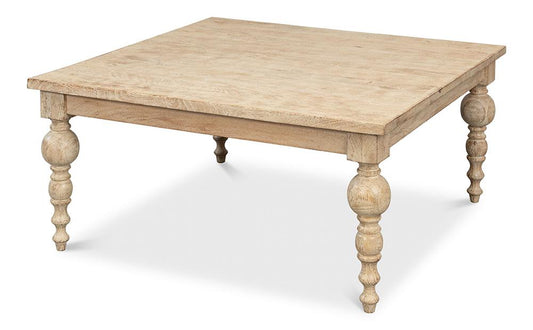 Sarreid Ltd - Jocelyn Coffee Table - NATURAL - 53664 veiw 1