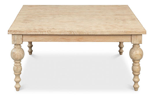 Sarreid Ltd - Jocelyn Coffee Table - NATURAL - 53664 veiw 2