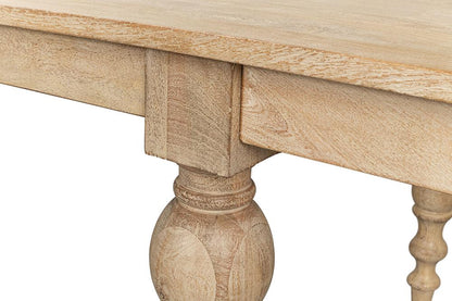 Sarreid Ltd - Jocelyn Dining Table, Rectangle - NATURAL - 53662 veiw 1