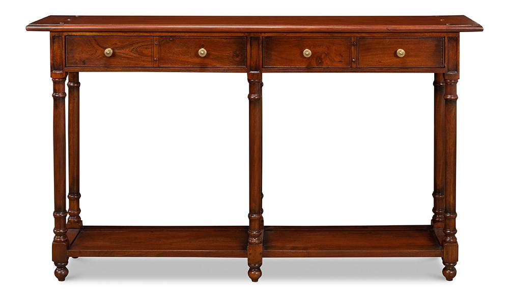 Sarreid Ltd - Josephson Console Table - Brown - 25505-2 veiw 2