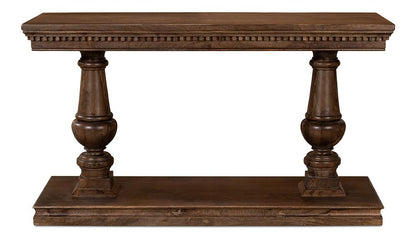 Sarreid Ltd - Joshua Console Table - Brown - 53645 veiw 2