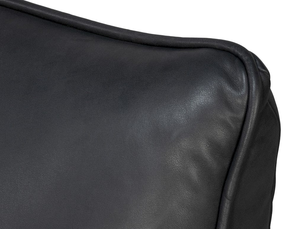 Sarreid Ltd - Kennett Swivel Chair,Santoni Black in Black - 54246-SB view 11