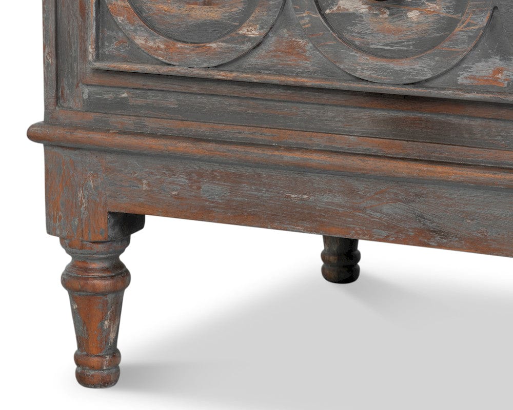 Sarreid Ltd - La Cercle Sideboard in Black - 53996 view 9