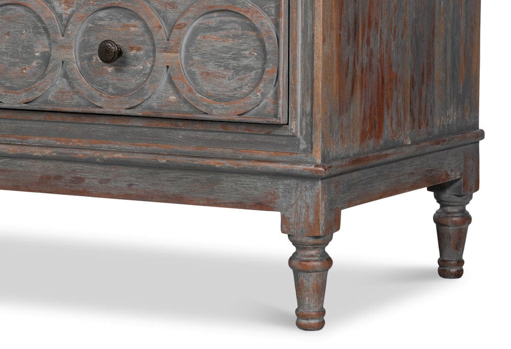Sarreid Ltd - La Cercle Sideboard in Black - 53996 view 10