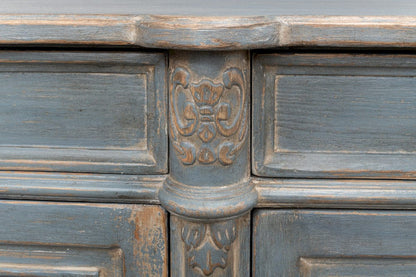 Sarreid Ltd - Lilac Sideboard, Blue Finish in Blue - 52760 view 11