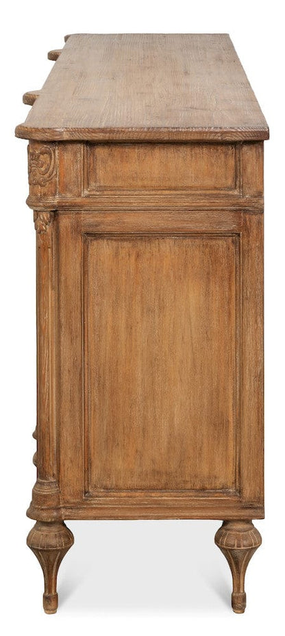 Sarreid Ltd - Lilac Sideboard, Natural Finish in Natural - 52760-N view 8