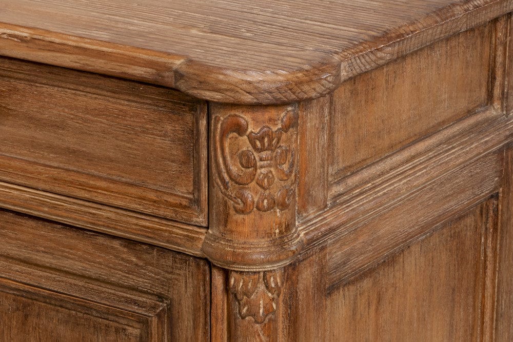 Sarreid Ltd - Lilac Sideboard, Natural Finish in Natural - 52760-N view 9