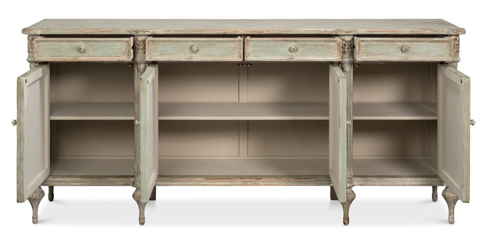 Sarreid Ltd - Lilac Sideboard, Sage Finish in Green - 52760-S view 3