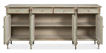 Sarreid Ltd - Lilac Sideboard, Sage Finish in Green - 52760-S view 3