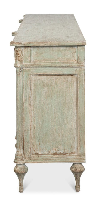 Sarreid Ltd - Lilac Sideboard, Sage Finish in Green - 52760-S view 8
