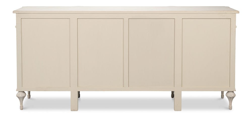 Sarreid Ltd - Lilac Sideboard, White Finish in White - 52760-W view 7