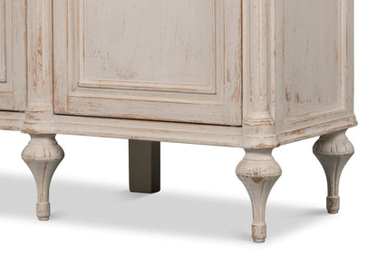 Sarreid Ltd - Lilac Sideboard, White Finish in White - 52760-W view 11