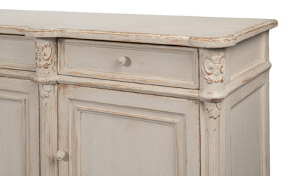 Sarreid Ltd - Lilac Sideboard, White Finish in White - 52760-W view 12