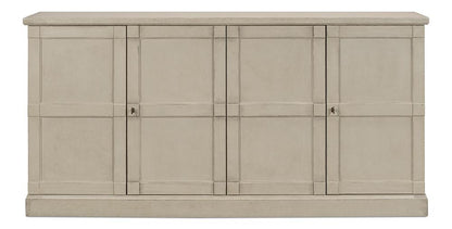 Sarreid Ltd - Lionisio Buffet,75in,Wash Gray,Wood Drs - R077-04W veiw 2