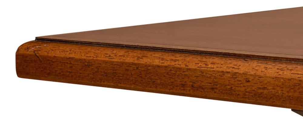 Sarreid Ltd - Lionisio Trestle Table, Noce Antica in Brown - R085-NA view 11