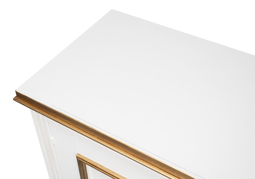 Sarreid Ltd - Louis Xvi Buffet,Cotina White in White - R059-79 view 4