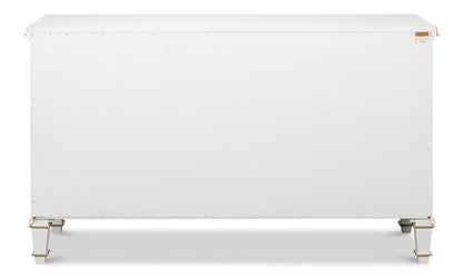 Sarreid Ltd - Louis Xvi Buffet,Cotina White in White - R059-79 view 7
