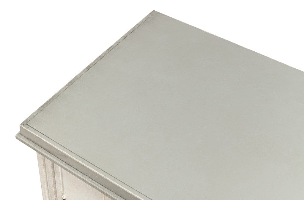 Sarreid Ltd - Louis Xvi Buffet,White/White,Gray Quartz in White - R059-37T15 view 5