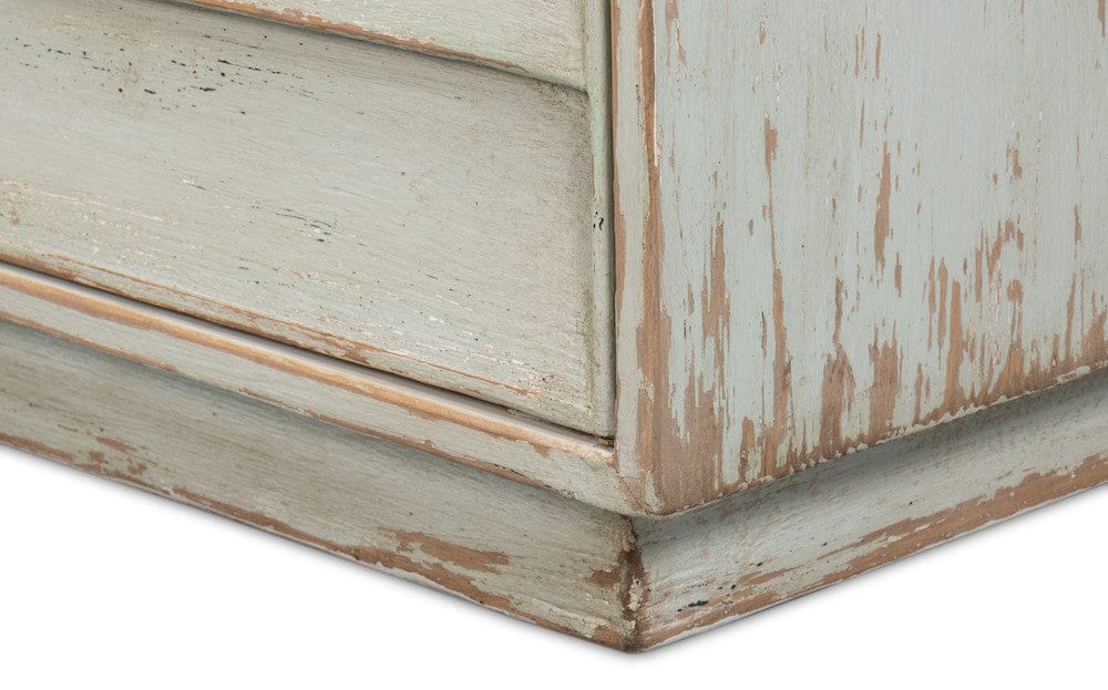 Sarreid Ltd - Louvered Sideboard, Sage in Green - 40768-4 view 11