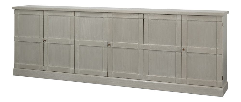 Sarreid Ltd - Luciana 6 Dr Buffet,112",St.Wh,Wood Dr in Tan - R045-82W view 1