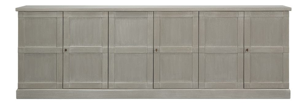 Sarreid Ltd - Luciana 6 Dr Buffet,112",St.Wh,Wood Dr in Tan - R045-82W view 2