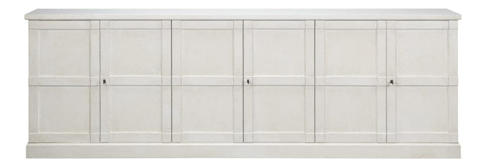 Sarreid Ltd - Luciana 6 Dr Buffet,112",St.Wh,Wood Dr in White - R045-14W view 2
