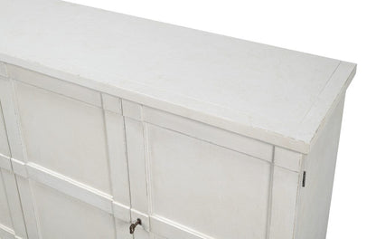 Sarreid Ltd - Luciana 6 Dr Buffet,112",St.Wh,Wood Dr in White - R045-14W view 6