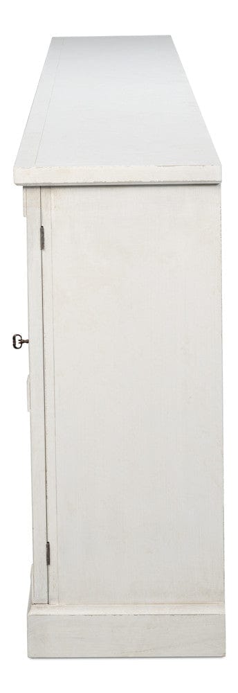 Sarreid Ltd - Luciana 6 Dr Buffet,112",St.Wh,Wood Dr in White - R045-14W view 9