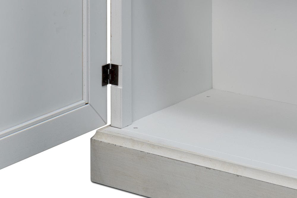 Sarreid Ltd - Luciana 6 Dr Buffet,112",St.Wh,Wood Dr in White - R045-14W view 11