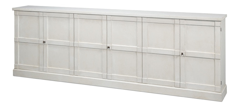 Sarreid Ltd - Luciana 6 Dr Buffet,112in,St.White,Wood Dr - R045-14W veiw 1