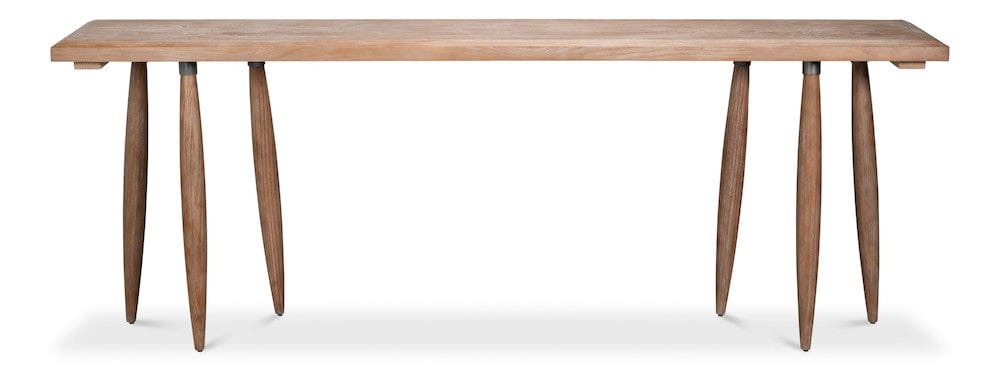 Sarreid Ltd - Magnus Console in Natural - 54309 view 2