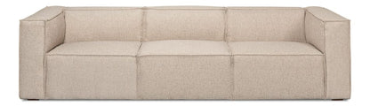 Sarreid Ltd - Miles Sofa, Fabric in Beige - 53792 view 1