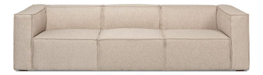 Sarreid Ltd - Miles Sofa, Fabric in Beige - 53792 view 1