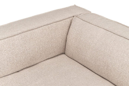 Sarreid Ltd - Miles Sofa, Fabric in Beige - 53792 view 4