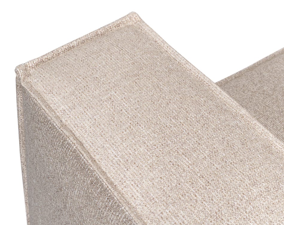 Sarreid Ltd - Miles Sofa, Fabric in Beige - 53792 view 5