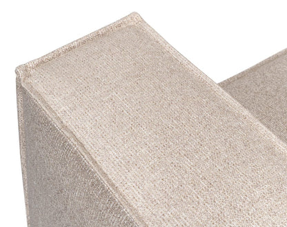 Sarreid Ltd - Miles Sofa, Fabric in Beige - 53792 view 5